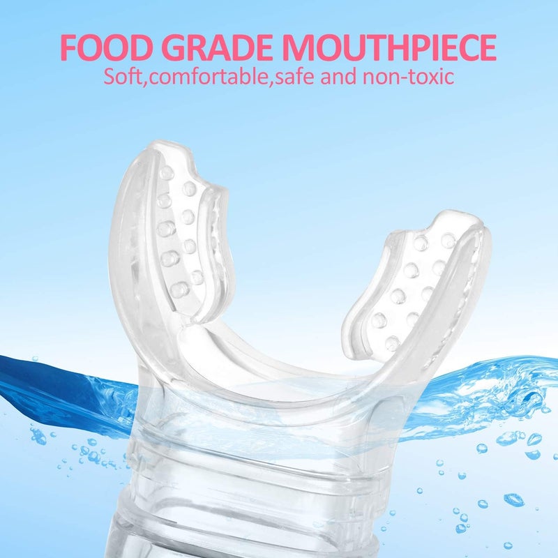 Supertrip Dry Snorkel Adult, Scuba Diving with Splash Guard and Top Valve, Freediving Snorkeling Swimming Snorkel for Adults Youth - Image 4